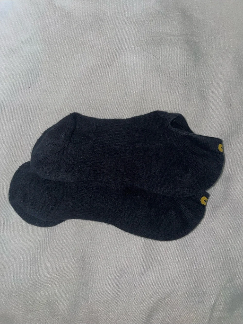 Men's Black Low-Cut Athletic No-Show Socks - Pack of 1